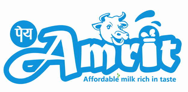 Amrit Milk Organic logo